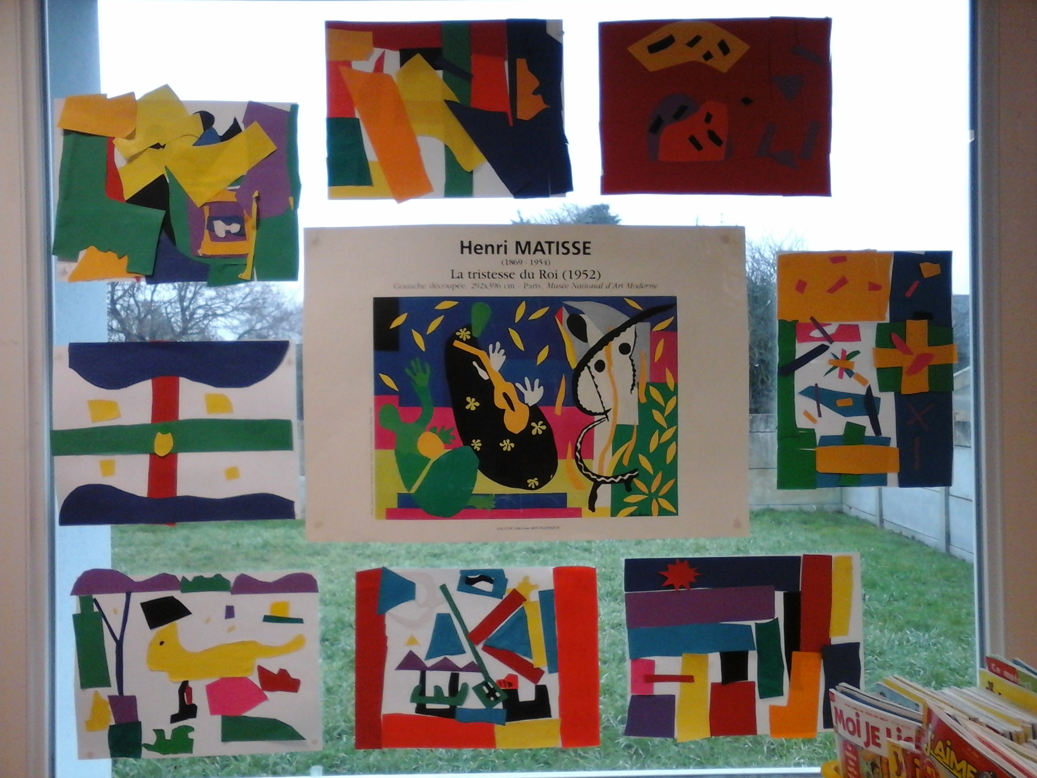 Matisse En Gs Pdf Le Papier D coup Selon Henri Matisse OMUKOO